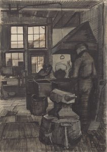 Forja, 1882 de Vincent van Gogh
