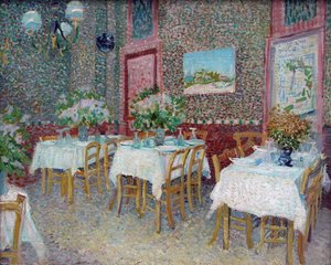 Interior de un restaurante, 1887