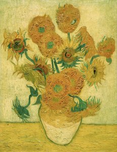 Girasoles, 1889 de Vincent van Gogh
