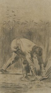 El segador después de Millet, 1880