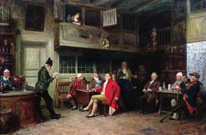 Pub interior con multitudes de Vincent Stoltenberg Lerche