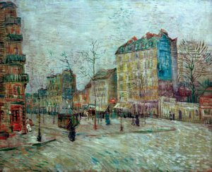 Boulevard de Clichy de Vincent van Gogh