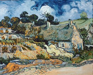Chaumes de Cordeville en Auvers-Sur-Oise de Vincent van Gogh