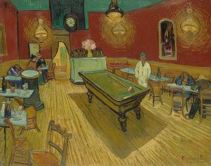 El café de noche de Vincent van Gogh