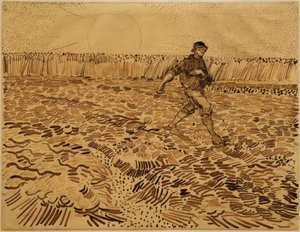 El sembrador de Vincent van Gogh