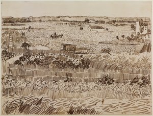 La cosecha de Vincent van Gogh
