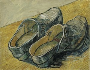 Un par de zuecos de cuero de Vincent van Gogh