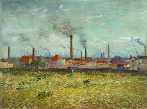 Fábricas de Clichy de Vincent van Gogh