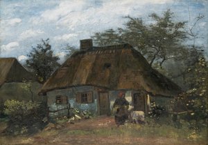 Granja en Nuenen de Vincent van Gogh