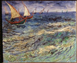 Barcos de pesca en Saintes-Maries