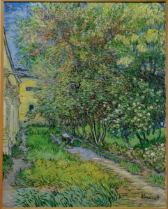 Jardín del hospital Saint-Paul de Vincent van Gogh