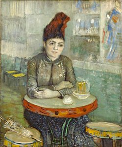 En el café: Agostina Segatori en Le tambourin de Vincent van Gogh