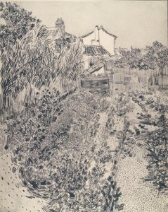 Pequeño jardín campesino de Vincent van Gogh