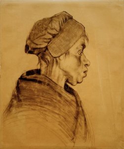 Cabeza de una mujer de Vincent van Gogh