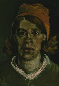 Cabeza de una mujer. Nuenen, abril de 1885