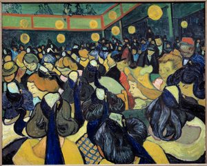 La sala de baile en Arles de Vincent van Gogh