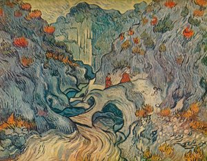 Le Ravin, 1889 de Vincent van Gogh