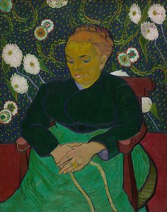 Madame Roulin meciendo la cuna (La berceuse), 1889 de Vincent van Gogh