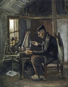 Hombre enrollando hilo de Vincent van Gogh
