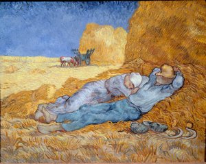 Mediodía, o La Siesta de Vincent van Gogh