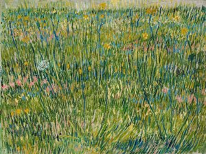 Parche de Hierba, abril-junio 1887 de Vincent van Gogh