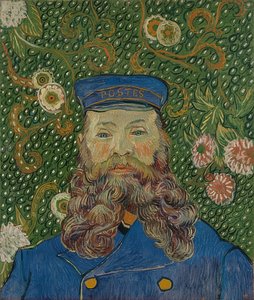Retrato de Joseph Roulin. 1889 de Vincent van Gogh