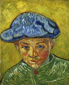 ""Retrato de Camille Roulin"" Pintura de Vincent van Gogh (1853-1890) 1888 Dim 40,5 X 32,5 cm Museo Van Gogh, Amsterdam de Vincent van Gogh