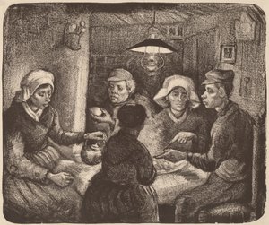 Los Comedores de Patatas de Vincent van Gogh