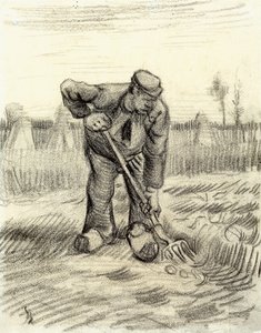 Recolector de patatas, 1885 de Vincent van Gogh