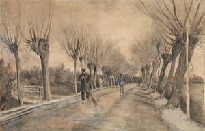 Camino en Etten, 1881 de Vincent van Gogh