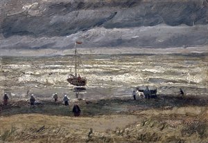 Mar en Scheveningen de Vincent van Gogh