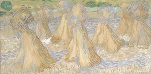 Manojos de trigo, julio 1890 de Vincent van Gogh