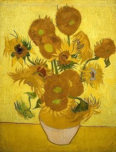 Girasoles. Arles, enero 1889