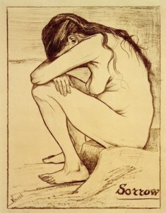 Tristeza de Vincent van Gogh
