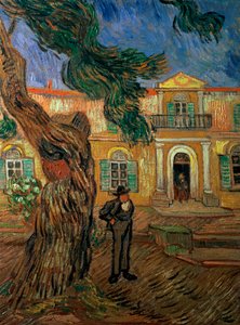 Hospital de San Pablo, San Remy, 1889 de Vincent van Gogh