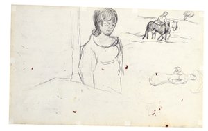 Estudios sobre la mujer y el paisaje campesino de Vincent van Gogh