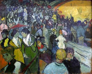 El Anfiteatro en Arles, 1888 de Vincent van Gogh