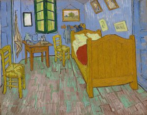 El Dormitorio, 1889 de Vincent van Gogh