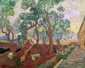 El jardín del Hospital de San Pablo en San Remy, 1889 de Vincent van Gogh