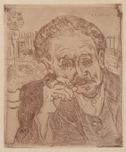 El hombre de la pipa: Retrato del Doctor Gachet de Vincent van Gogh