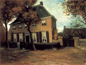 La casa parroquial de Nuenen de Vincent van Gogh