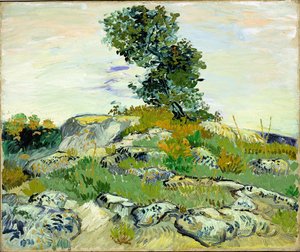 Las Rocas de Vincent van Gogh
