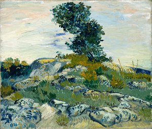 Las Rocas de Vincent van Gogh