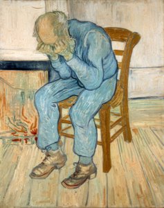 Hombre viejo afligido de Vincent van Gogh