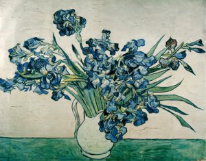 Jarrón con lirios espada de Vincent van Gogh