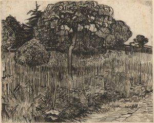 Árbol llorón de Vincent van Gogh