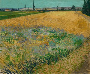 Wheatfield de Vincent van Gogh