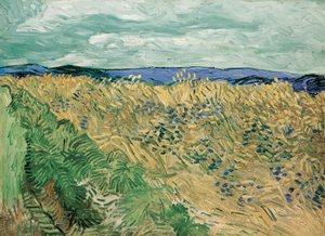 Campo de Trigo con Acianos de Vincent van Gogh