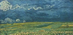 Campos de trigo bajo nubes de tormenta, julio 1890, 1947