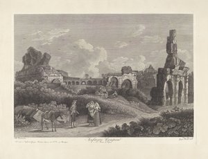Anfiteatro de Capua Anfiteatro Campano a S. Maria di Capua (título sobre objeto) de Vincenzo Alloja